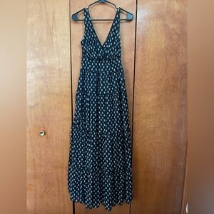 Style & Co black and white maxi dress. Size Small